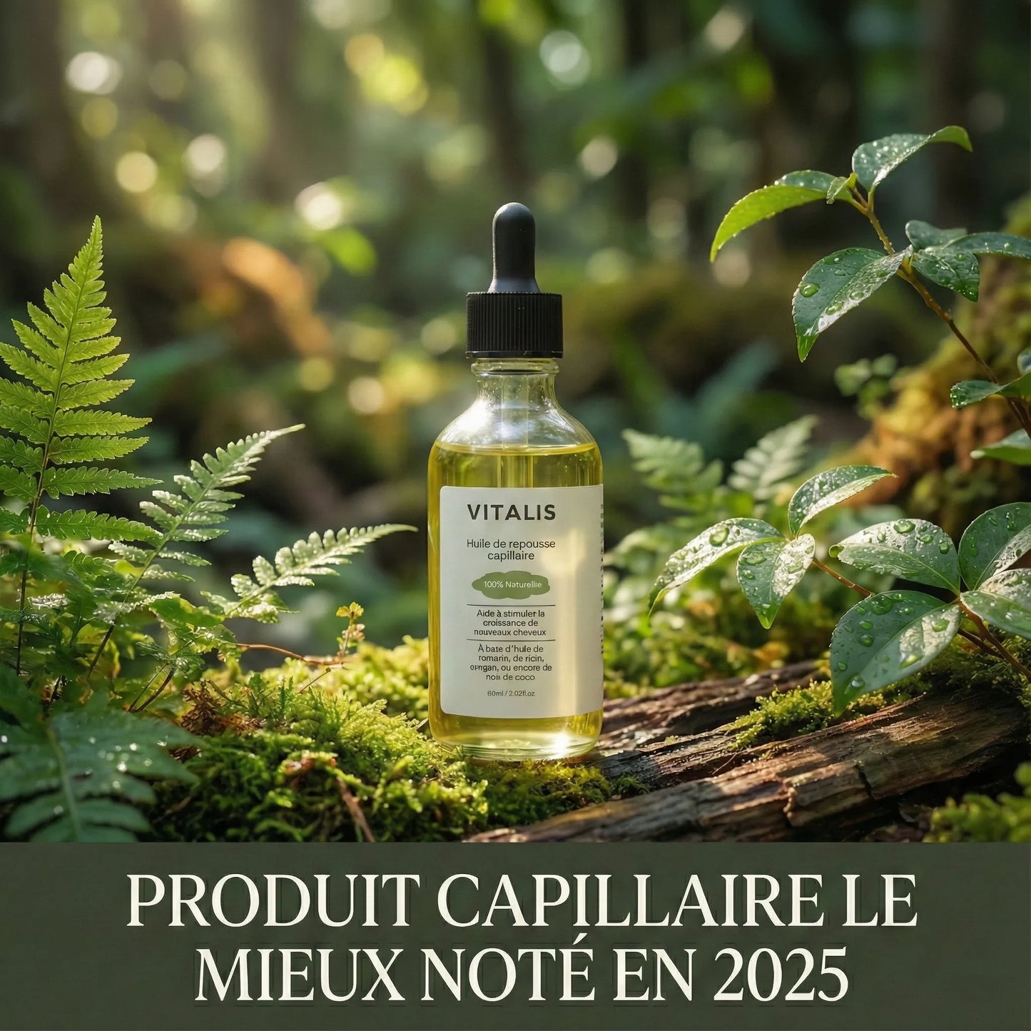 Sérum de croissance pour cheveux